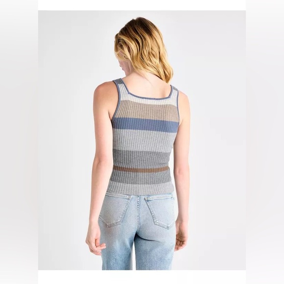 Splendid Georgie Cashmere Blend Stripe Tank - Picture 6 of 10